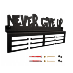 Wieszak na medale "Never Give Up"