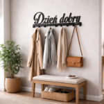 Wieszak ścienny "Dzień Dobry " - obrazek 2