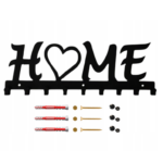 Metalowy wieszak ścienny na klucze "Home"