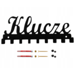 Metalowy wieszak ścienny na klucze "Klucze"